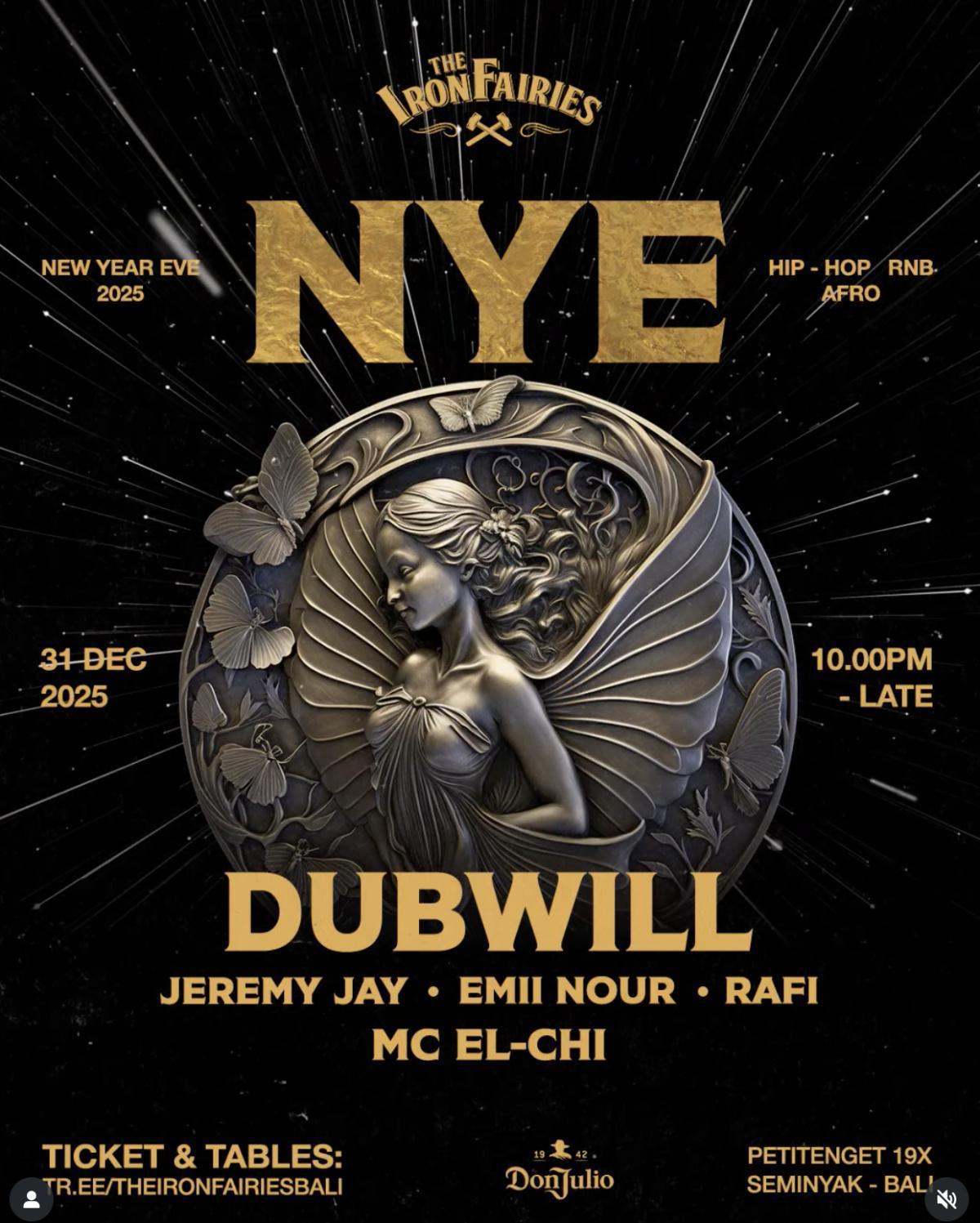 NYE at The Iron Fairies