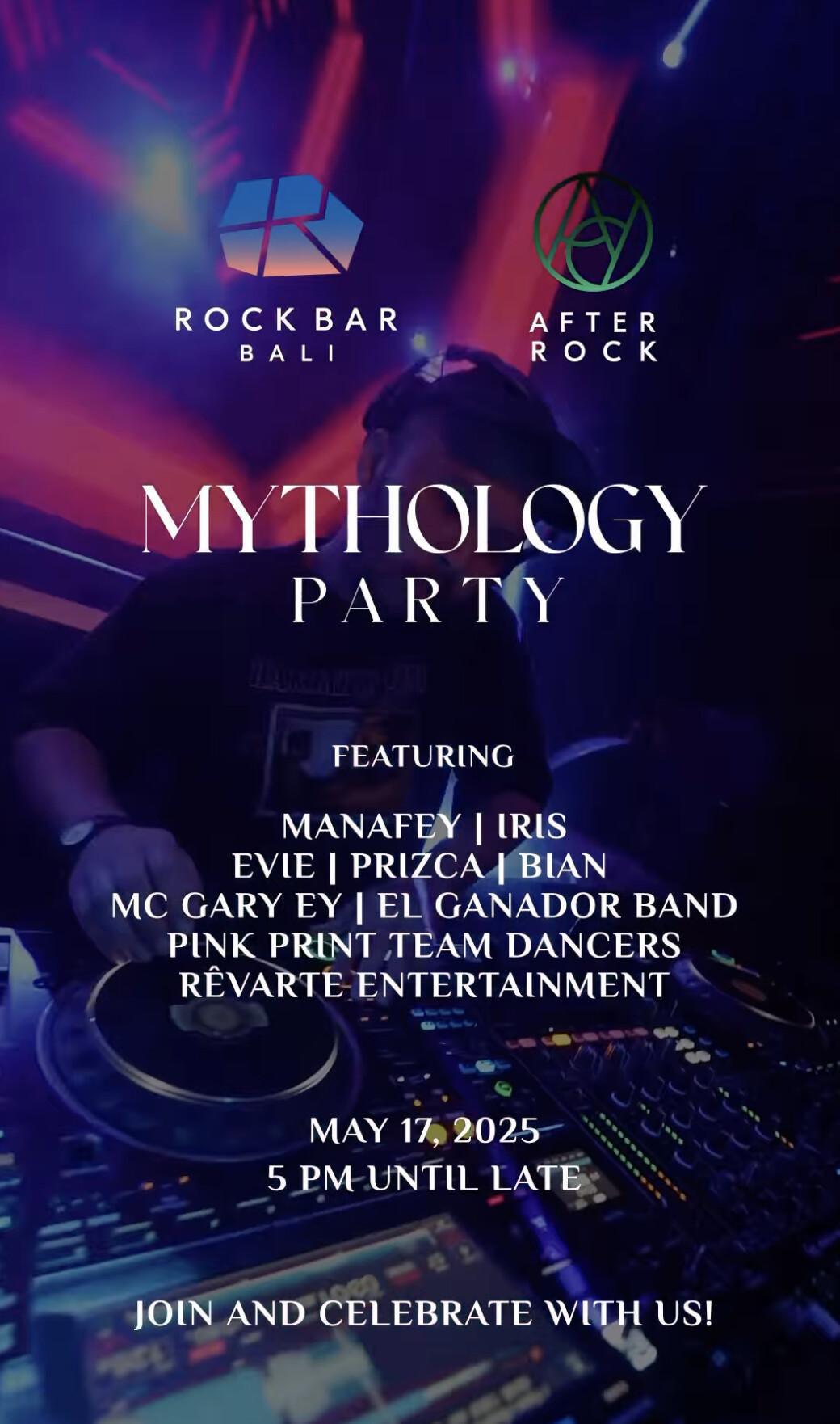 Mythology Party at After Rock Bali
