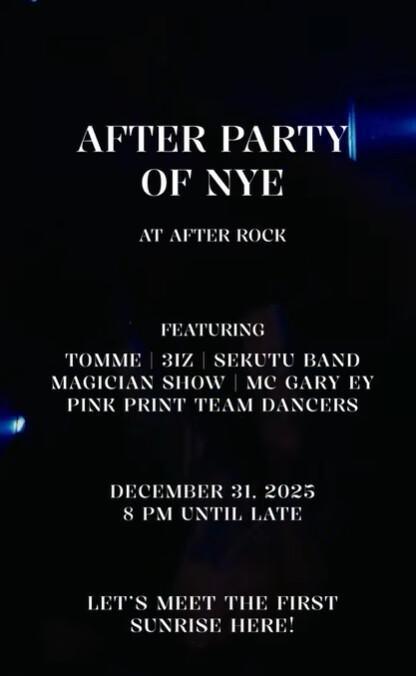After Party of NYE at After Rock Bali