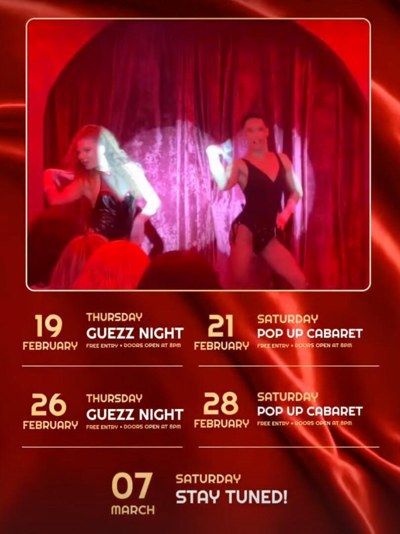 Event Schedule at Theatre Bar Bali