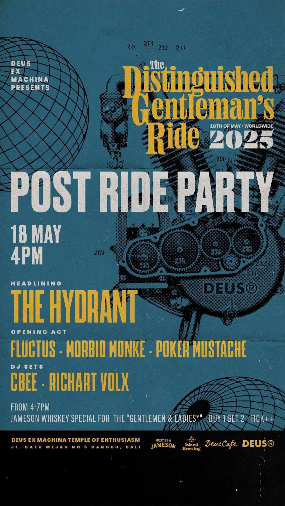 Post Ride Party at Deus Ex Machina Canggu
