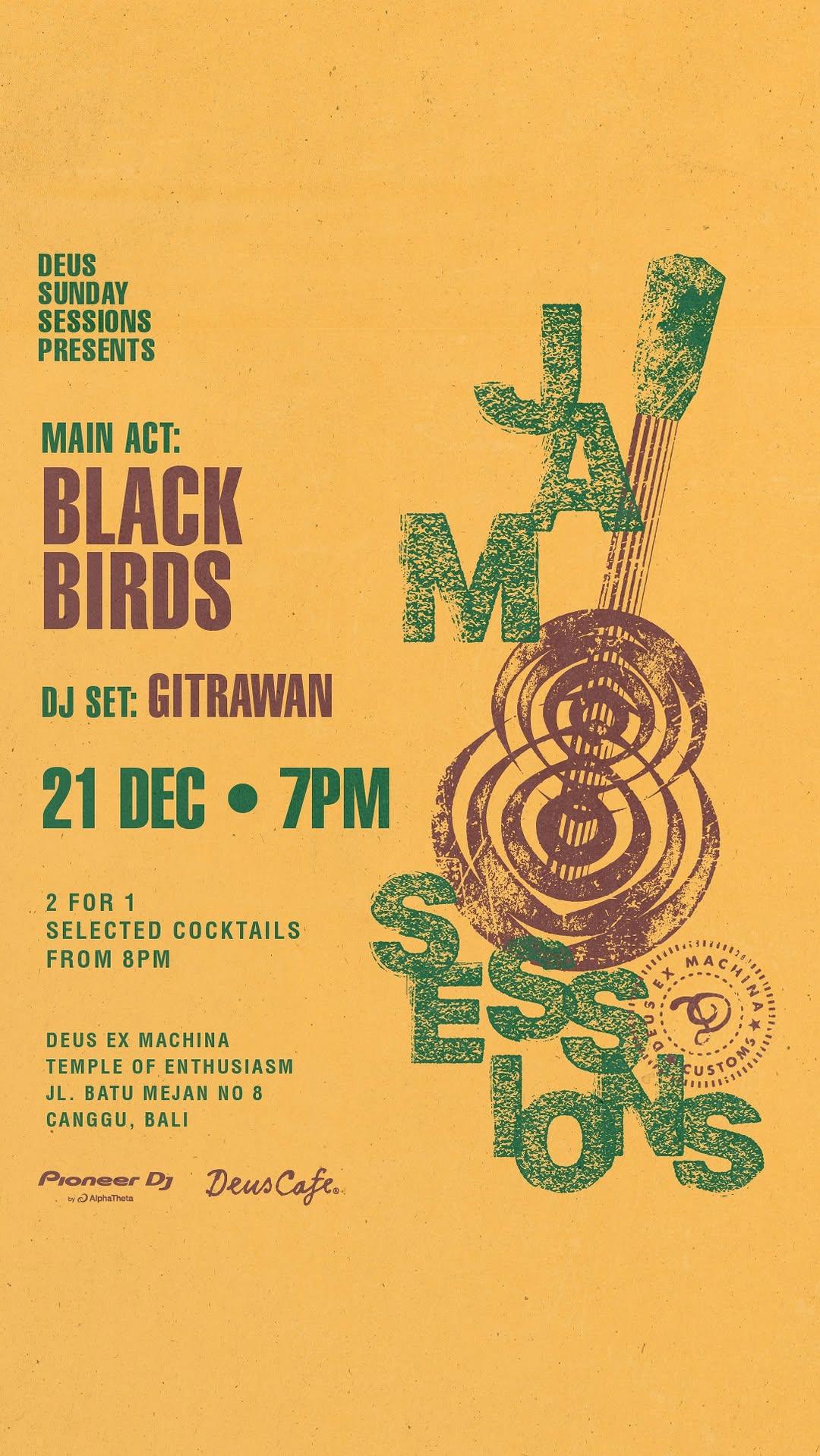 Sunday Sessions at Deus Cafe