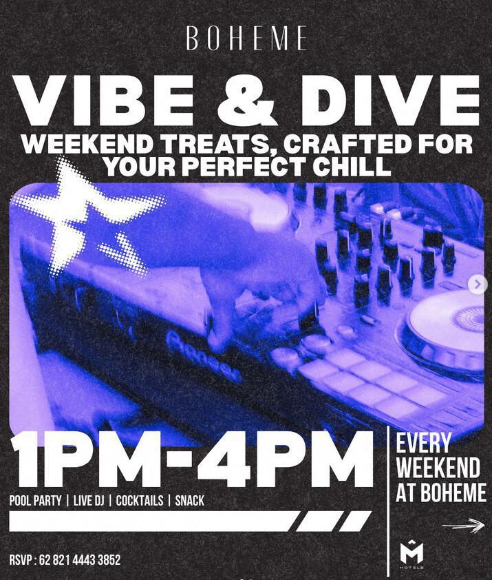 Vibe & Dive at Boheme Canggu
