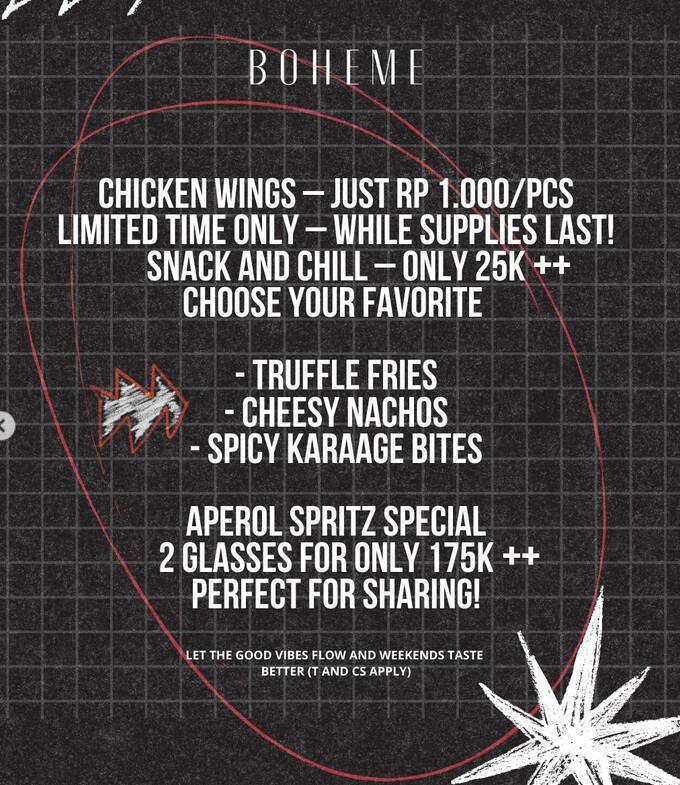 Vibe & Dive at Boheme Canggu