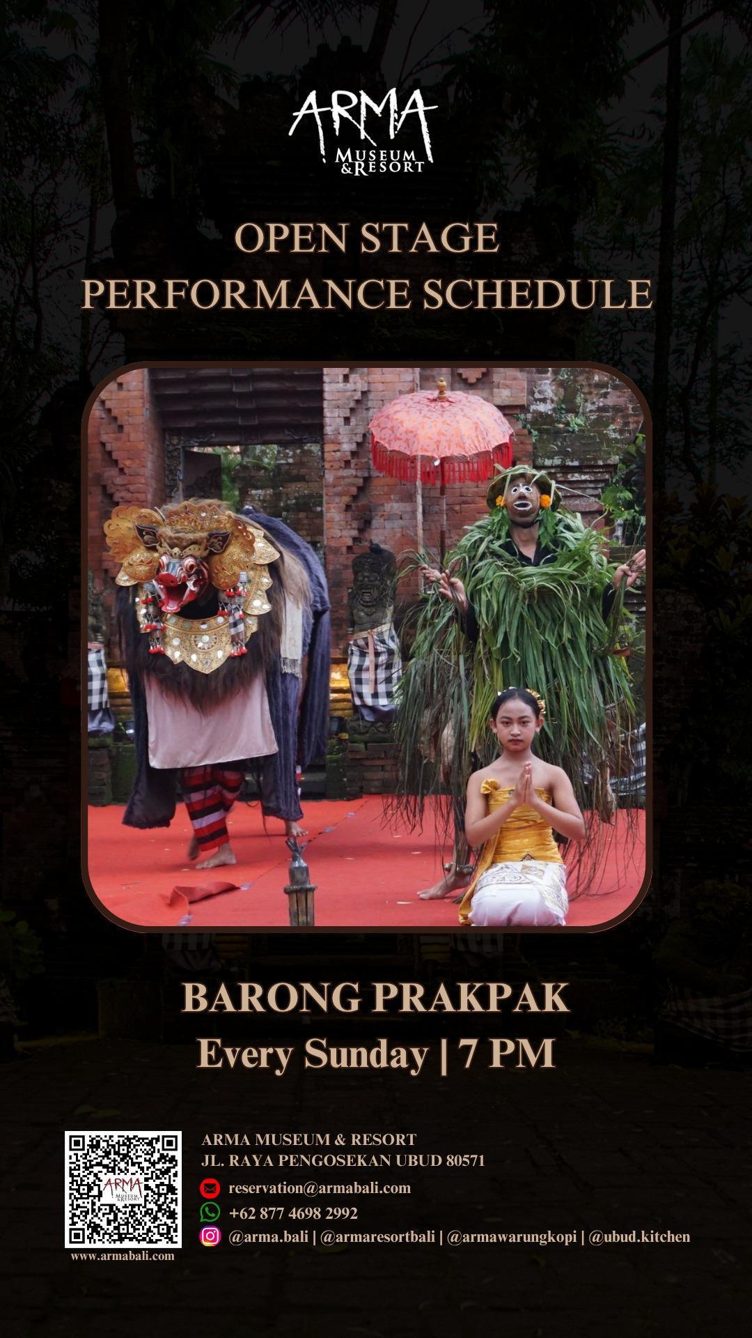 Barong Prakpak at Arma Museum & Resort