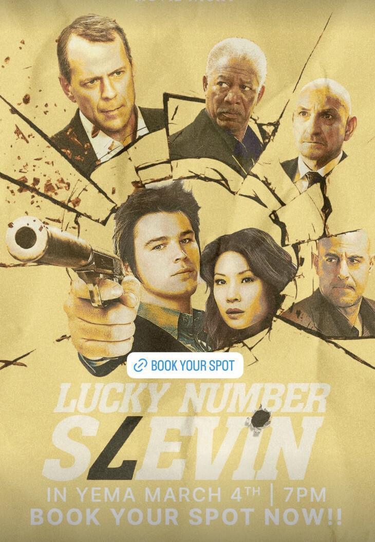 Movie night at Yema Kitchen