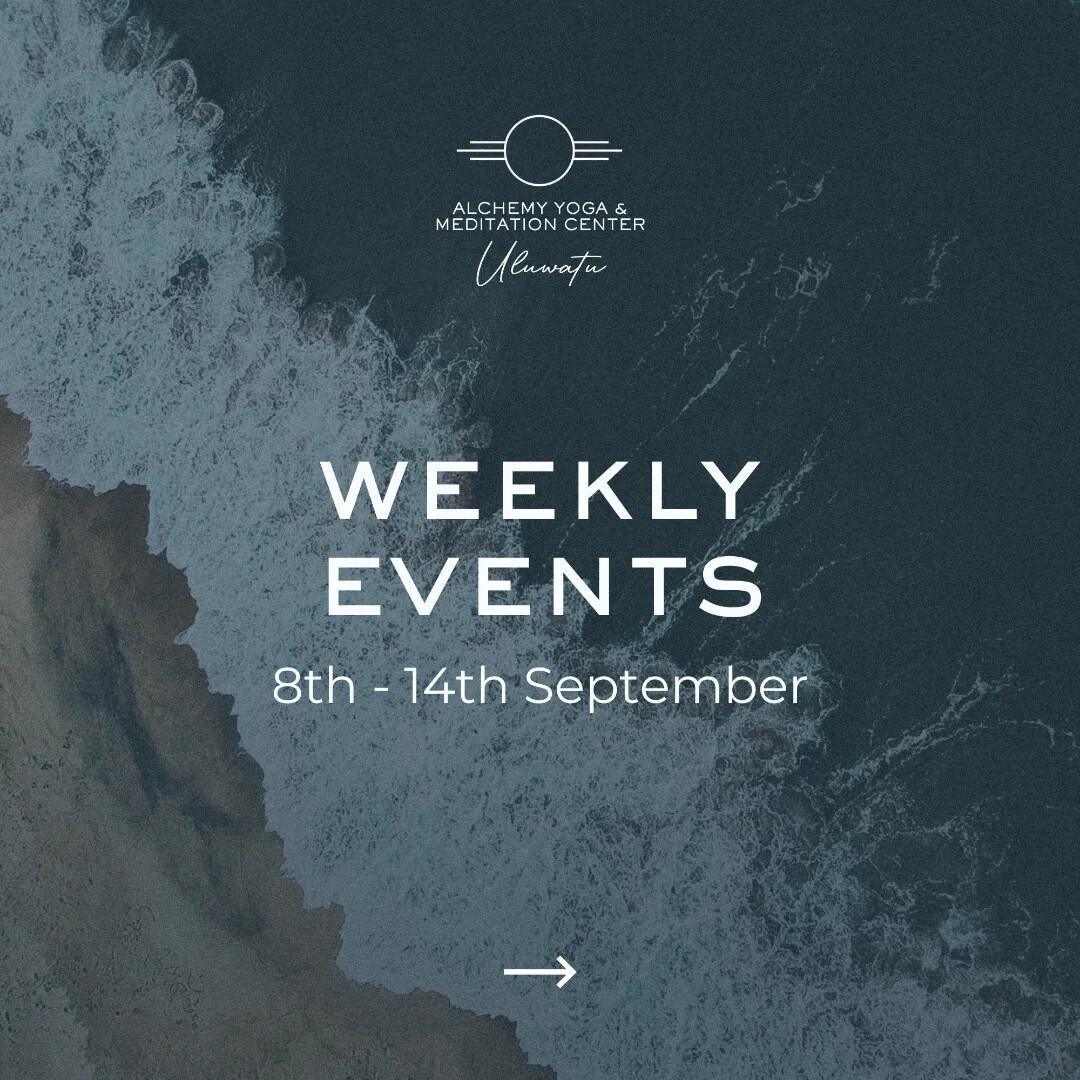  This Week at Alchemy Uluwatu