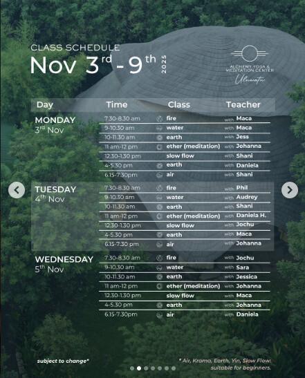  This Month at Alchemy Uluwatu