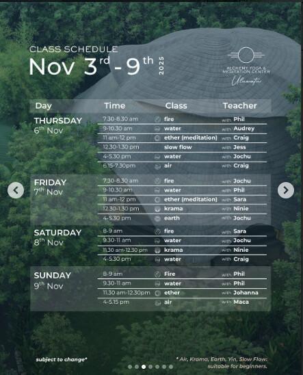  This Month at Alchemy Uluwatu