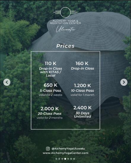  This Month at Alchemy Uluwatu