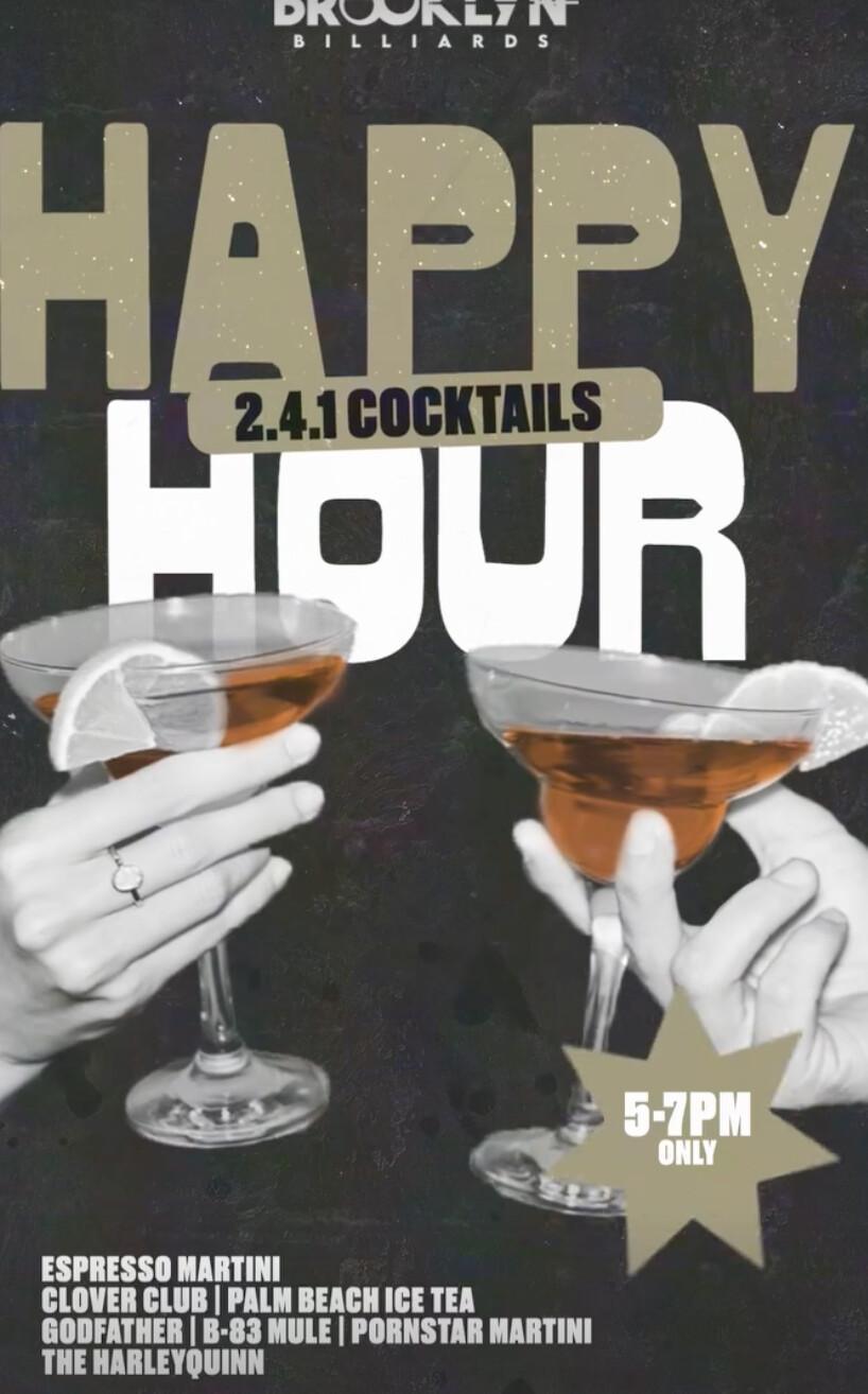 Happy hour at Brooklyn Billiards Bali