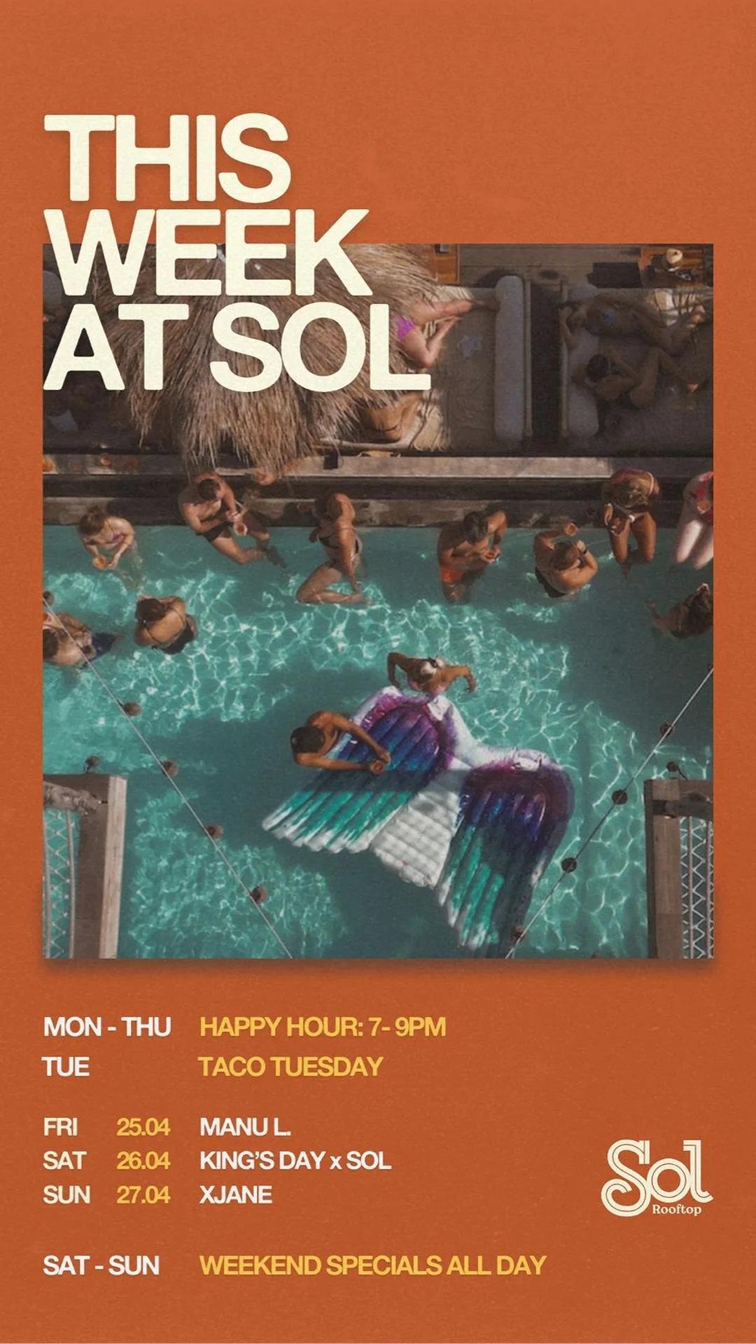 This Week at Sol Rooftop