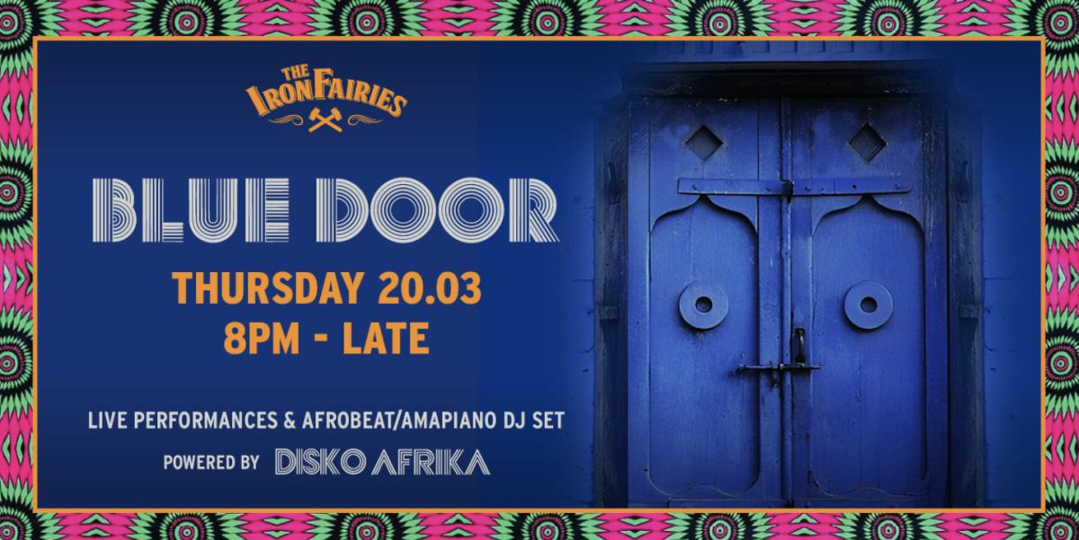 The Blue Door at The Iron Fairies Bali