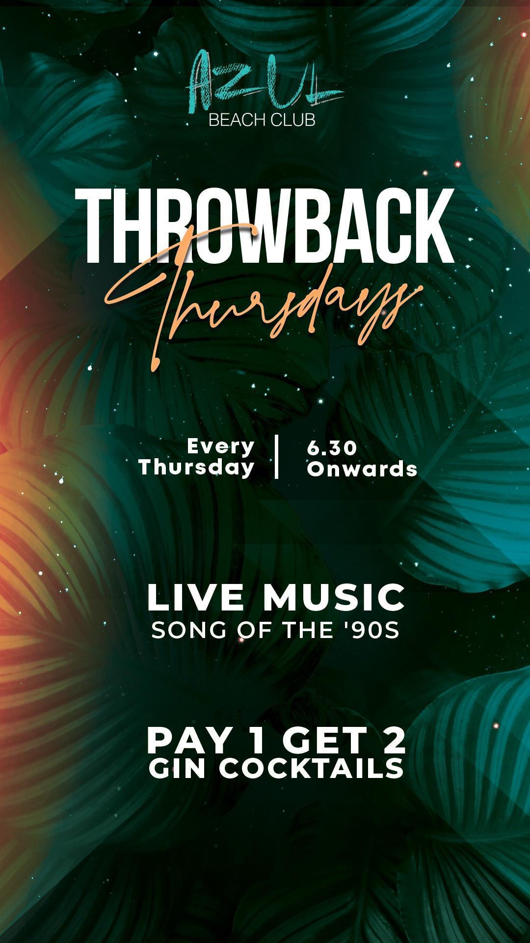 Thursday at Azul Beach Club