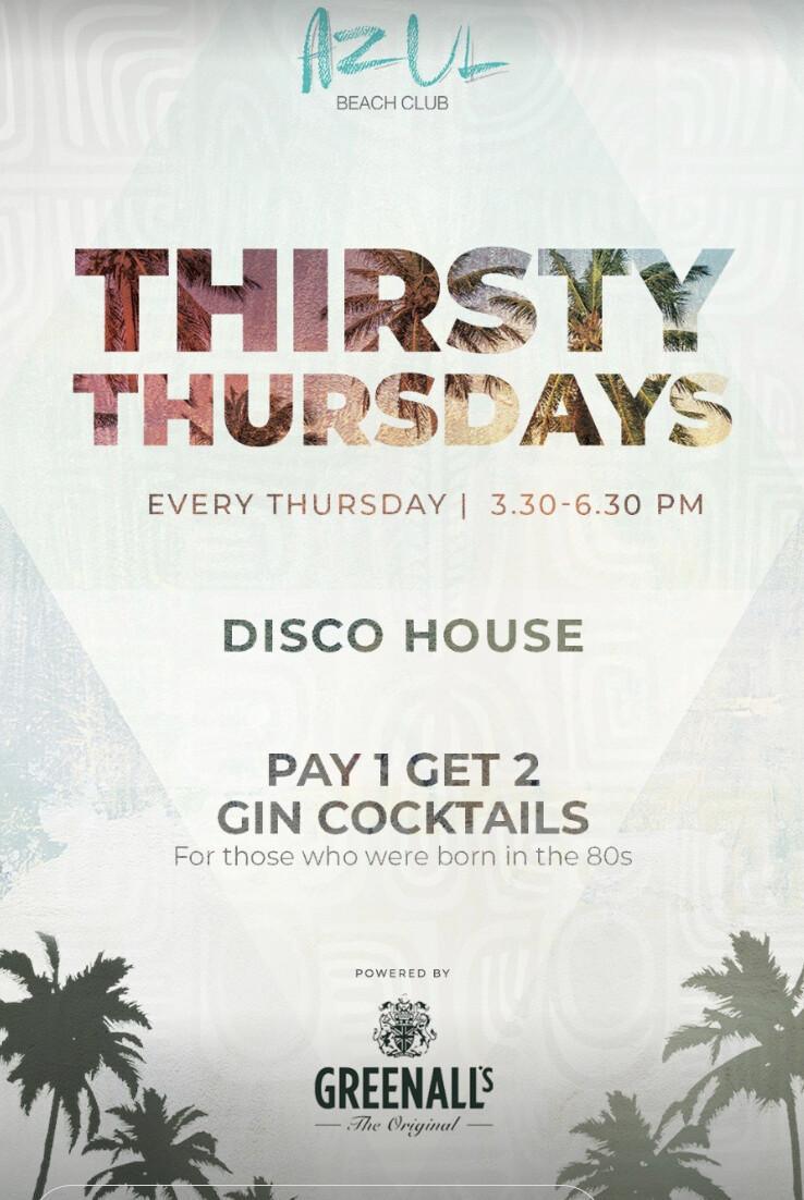Thursday at Azul Beach Club