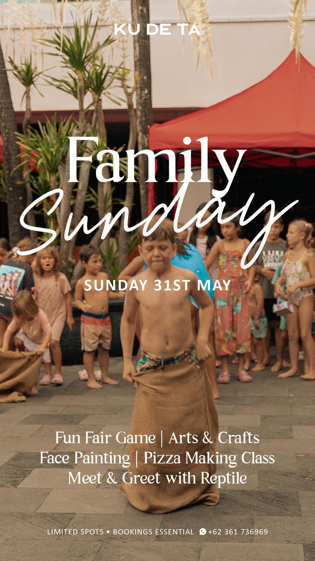 Family Sunday at Kudeta Bali