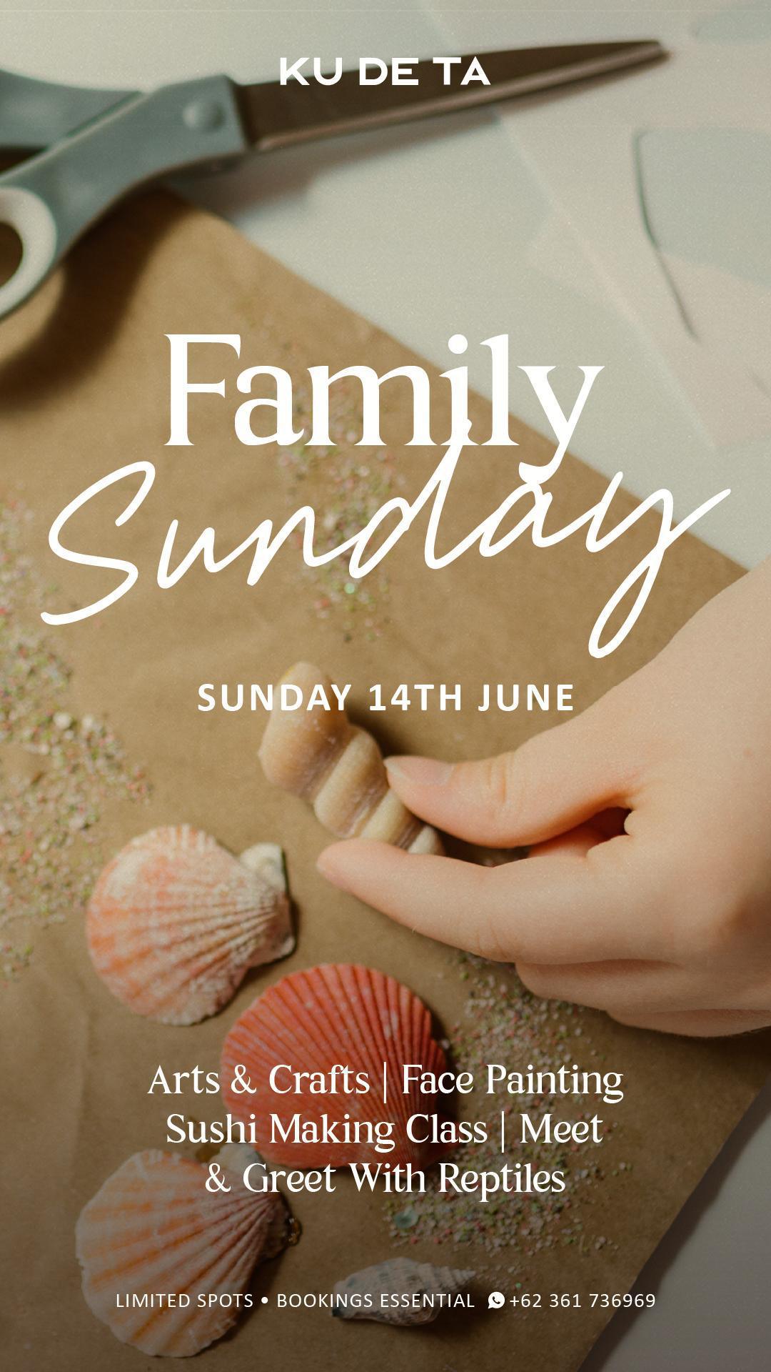 Family Sunday at Kudeta Bali