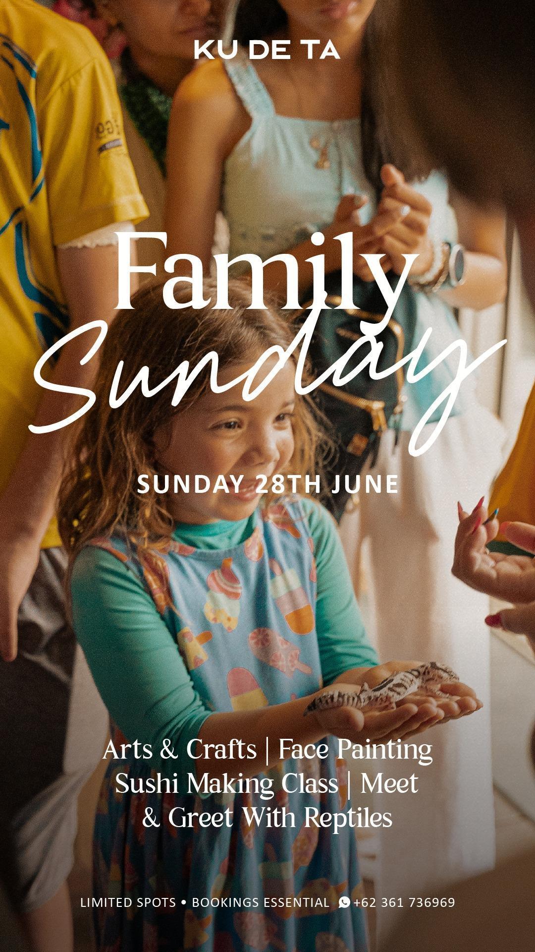 Family Sunday at Kudeta Bali