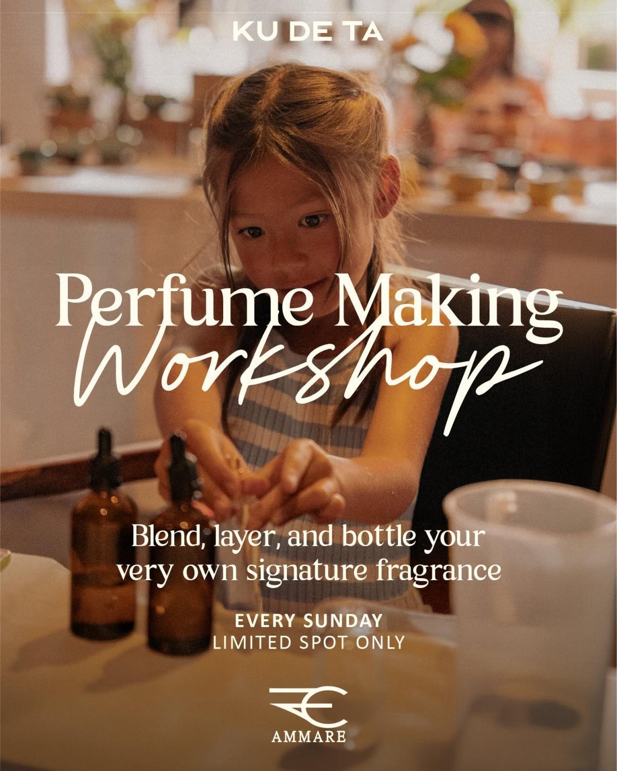 Family Sunday and Parfume Making Workshop at KU DE TA Family Sunday and Parfume Making Workshop at KU DE TA