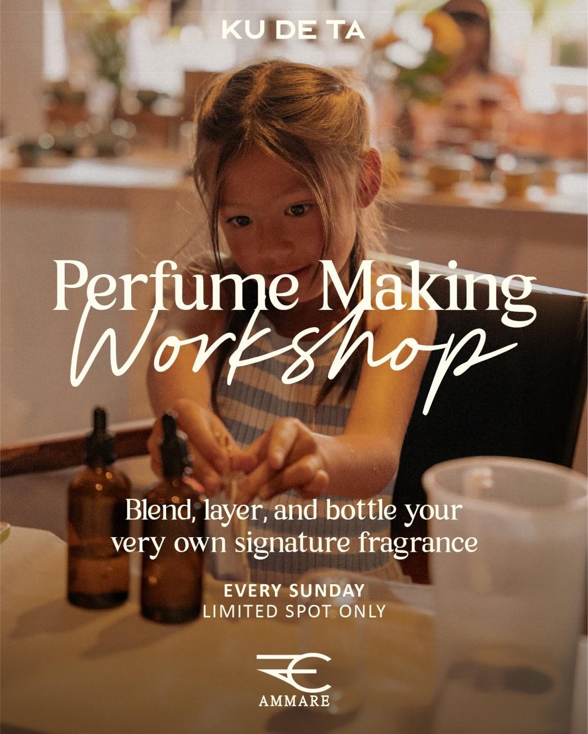 Family Sunday and Parfume Making Workshop at KU DE TA Family Sunday and Parfume Making Workshop at KU DE TA