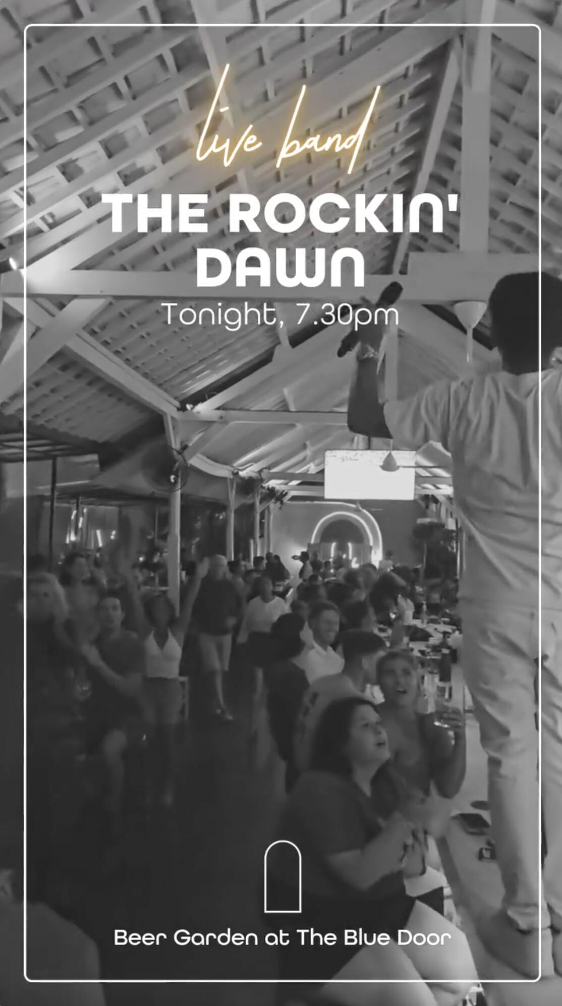 The Rockin Dawn at The Blue Door Beer Garden