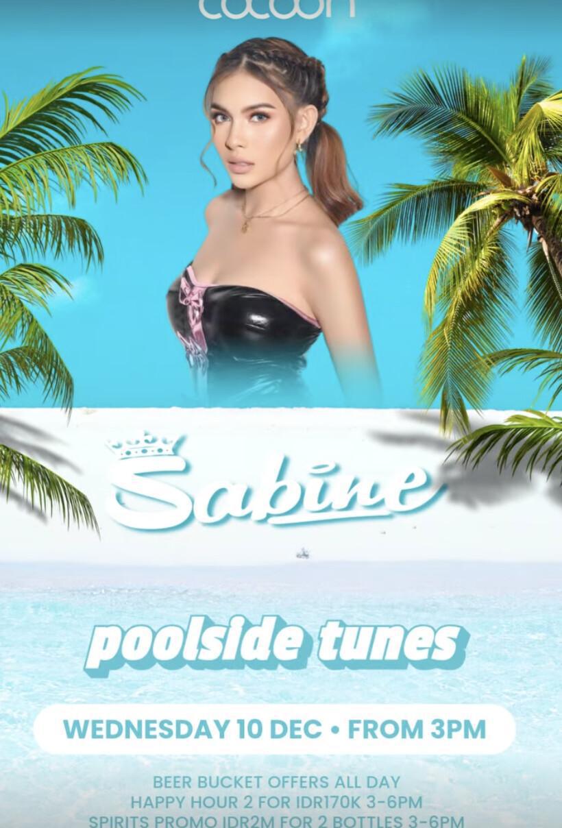 Poolside tunes at Cocoon Day Club