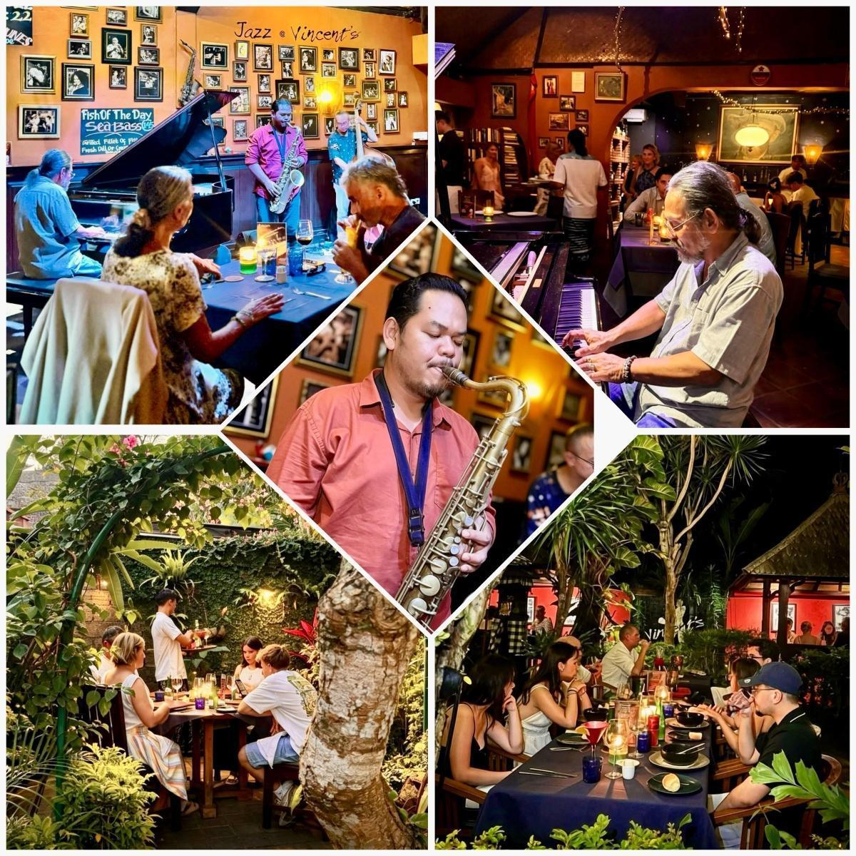 Mellow Jazz Night with Koko Harsoe at Vincent's Restaurant Mellow Jazz Night with Koko Harsoe at Vincent's Restaurant