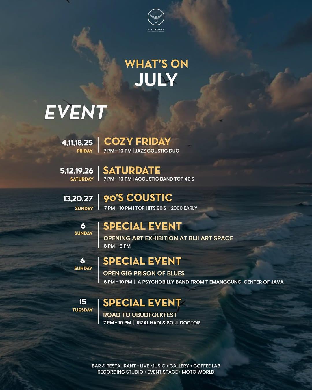 June at Biji World Bali