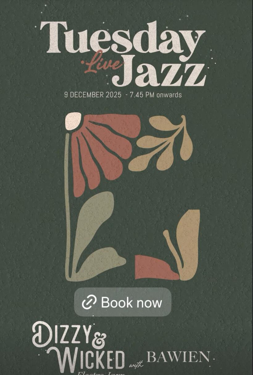 Tuesday Live Jazz at Uma Garden