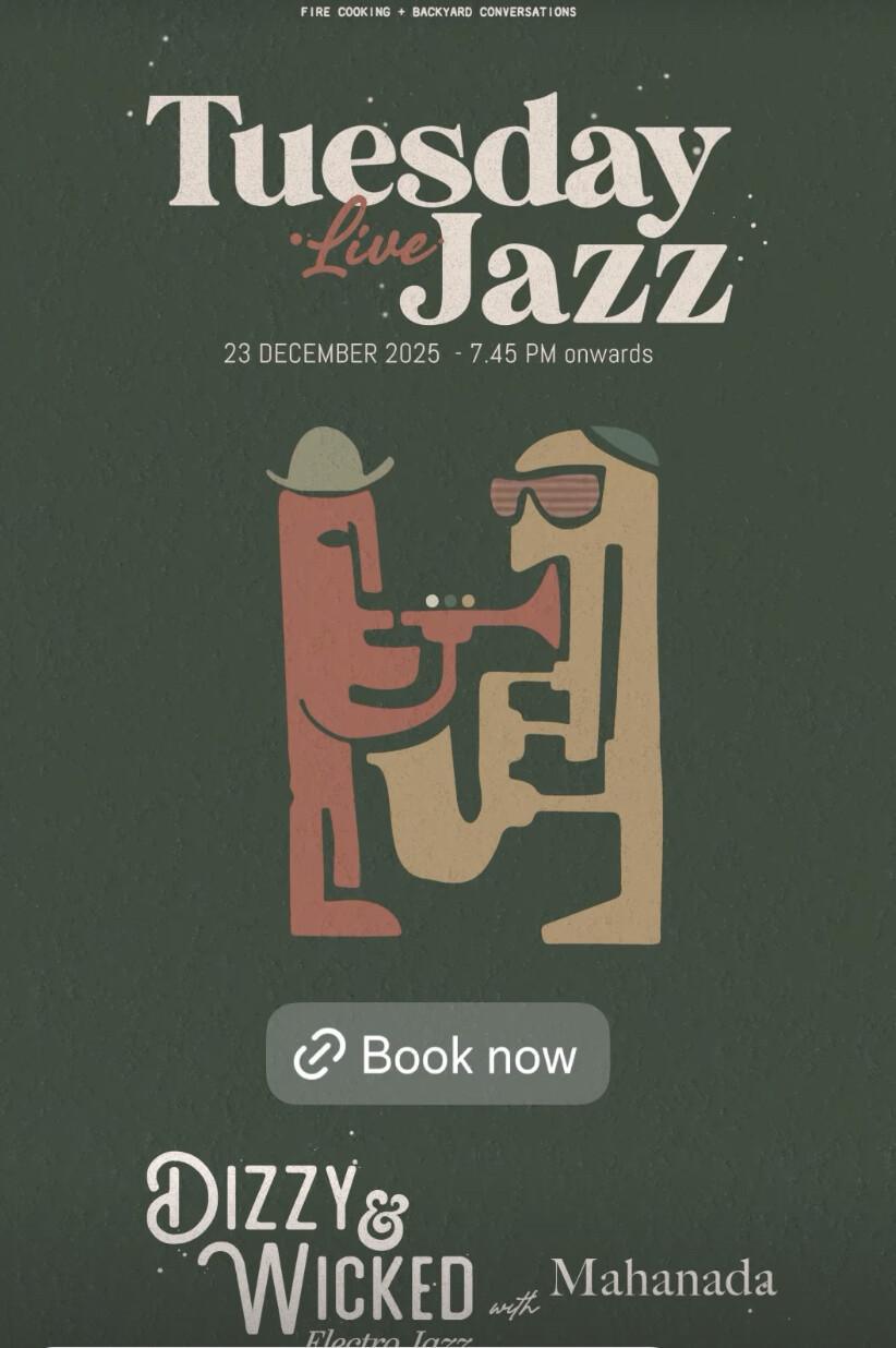 Tuesday Live Jazz at Uma Garden