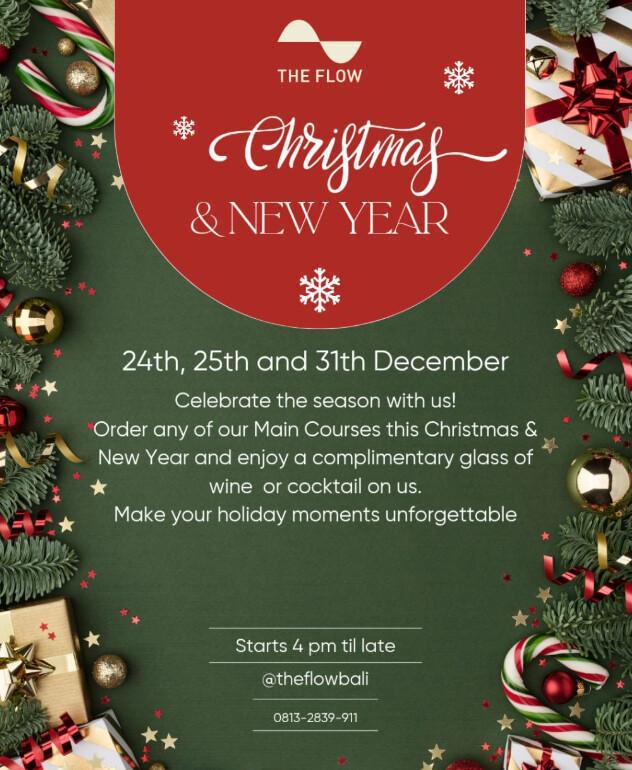 Christmas and New Year at The Flow