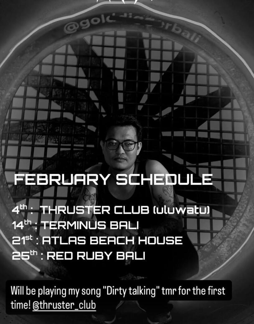February at the Thruster Club