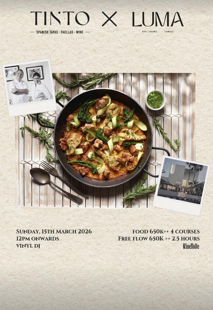 Bar Luma X Tinto at Luma Bali