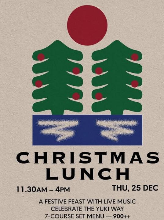 Christmas Lunch at Yuki Canggu