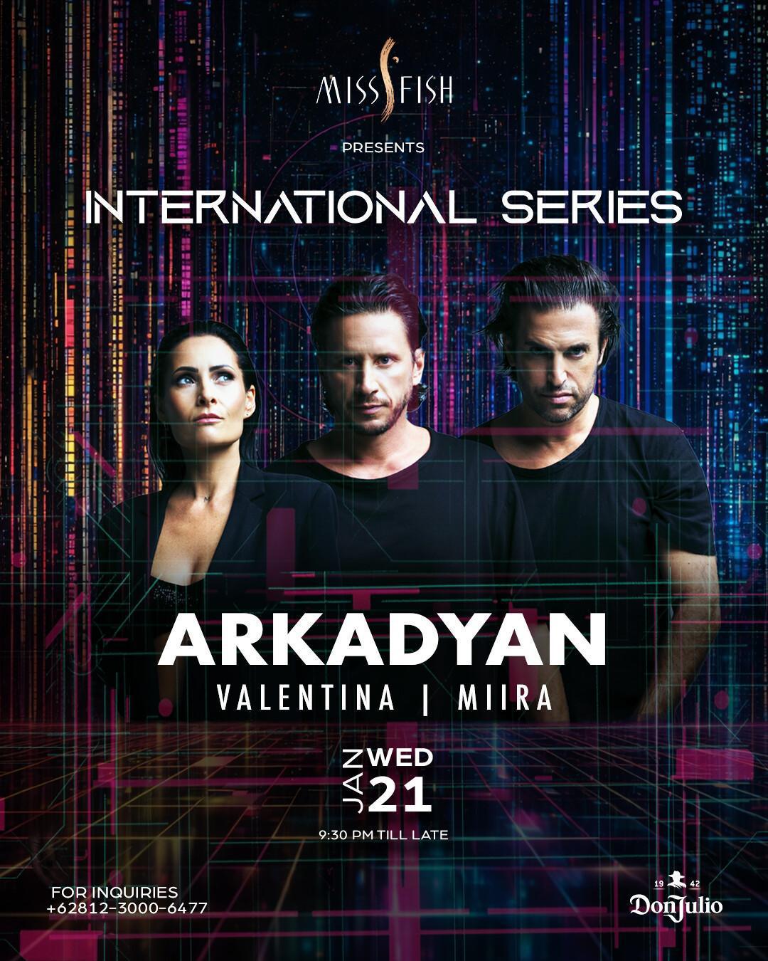 International Series at Miss Fish 