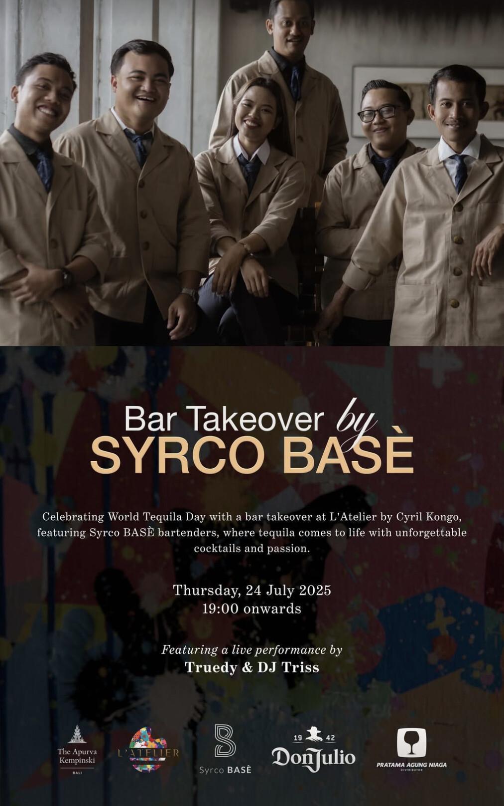 Bar Takeover at The Apurva Kempinski Bali