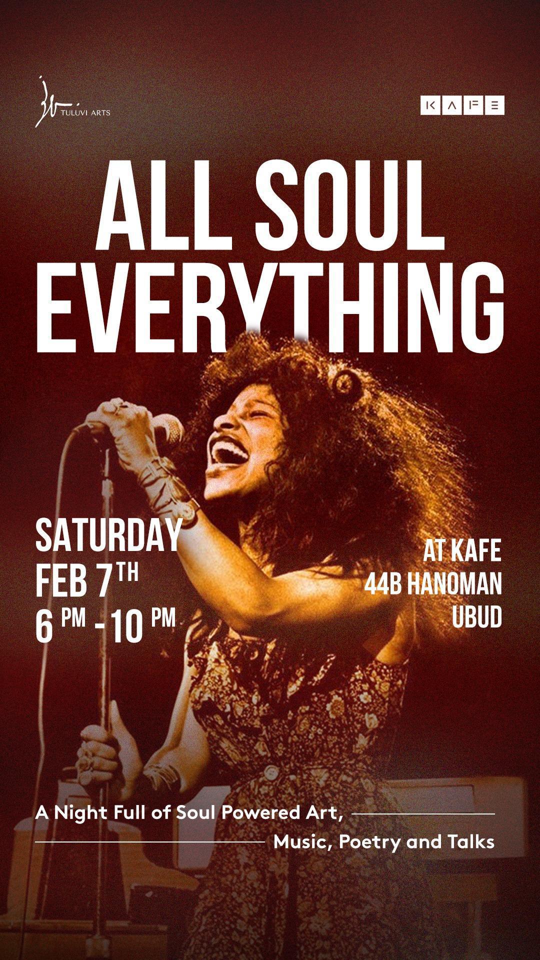All Soul Everything at Kafe Ubud