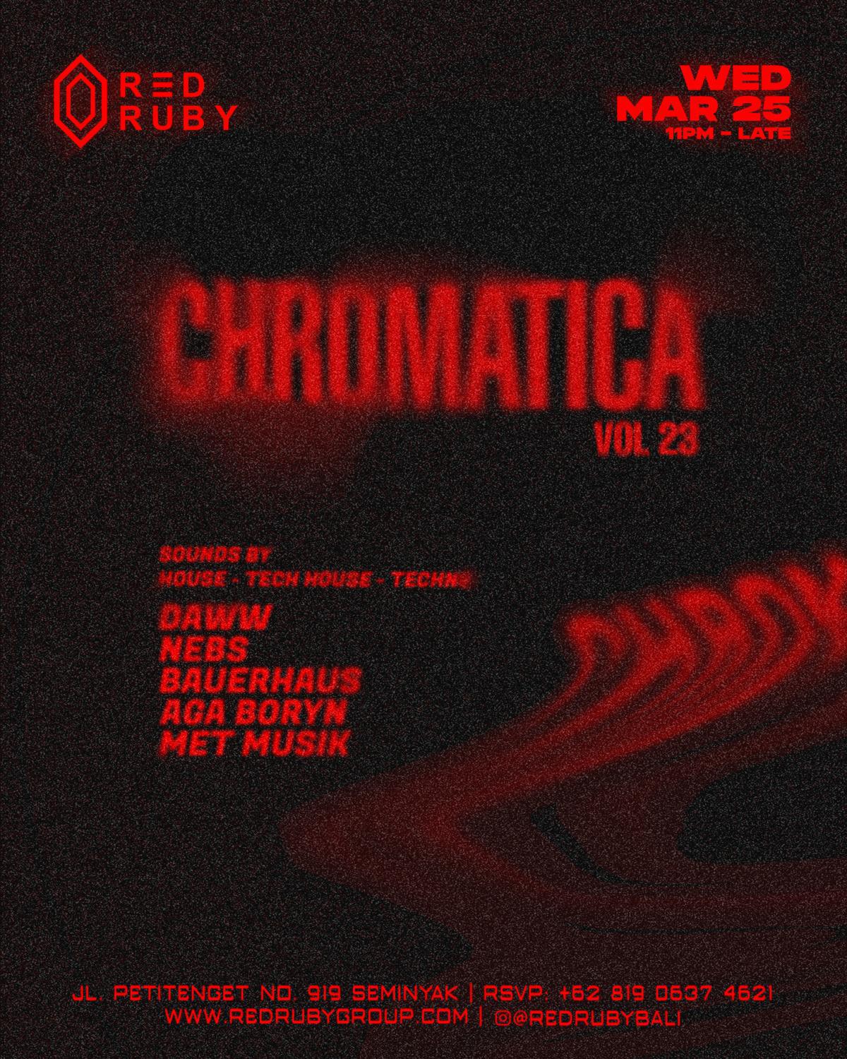 Chromatica at Red Ruby Chromatica at Red Ruby