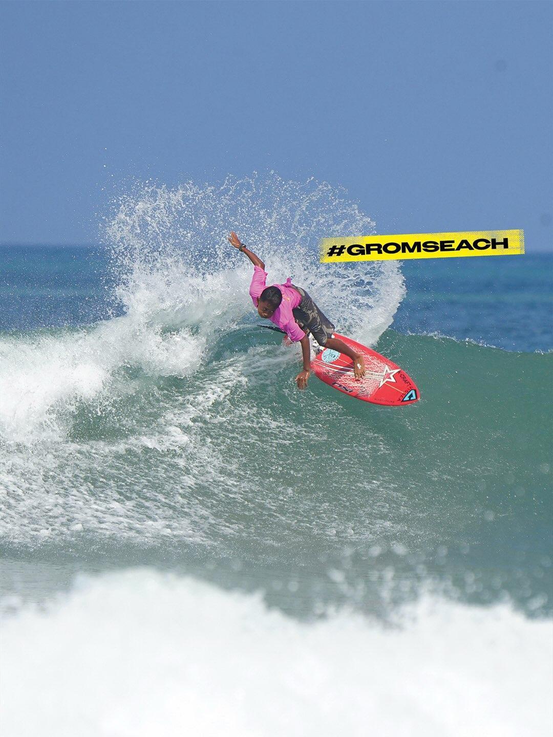 Rip Curl Grom Search Final at Halfway Beach Kuta Rip Curl Grom Search Final at Halfway Beach Kuta