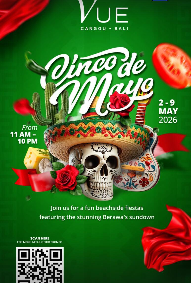 Cinco de Mayo Bali beach party at Vue Canggu