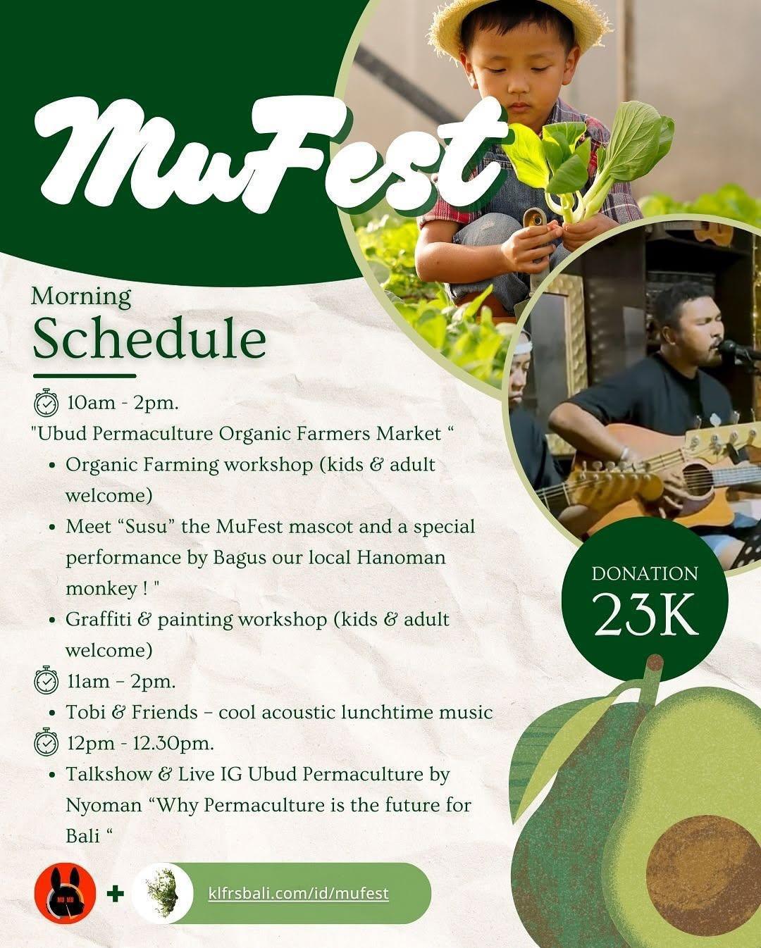 Mu Fest at Ubud Permaculture