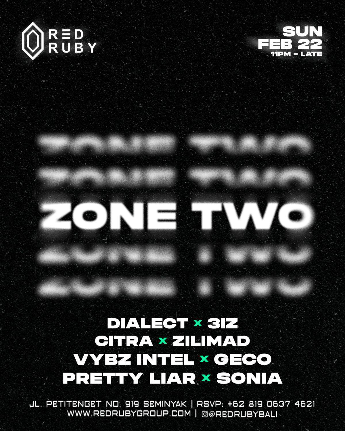 Zone Two at Red Ruby Zone Two at Red Ruby