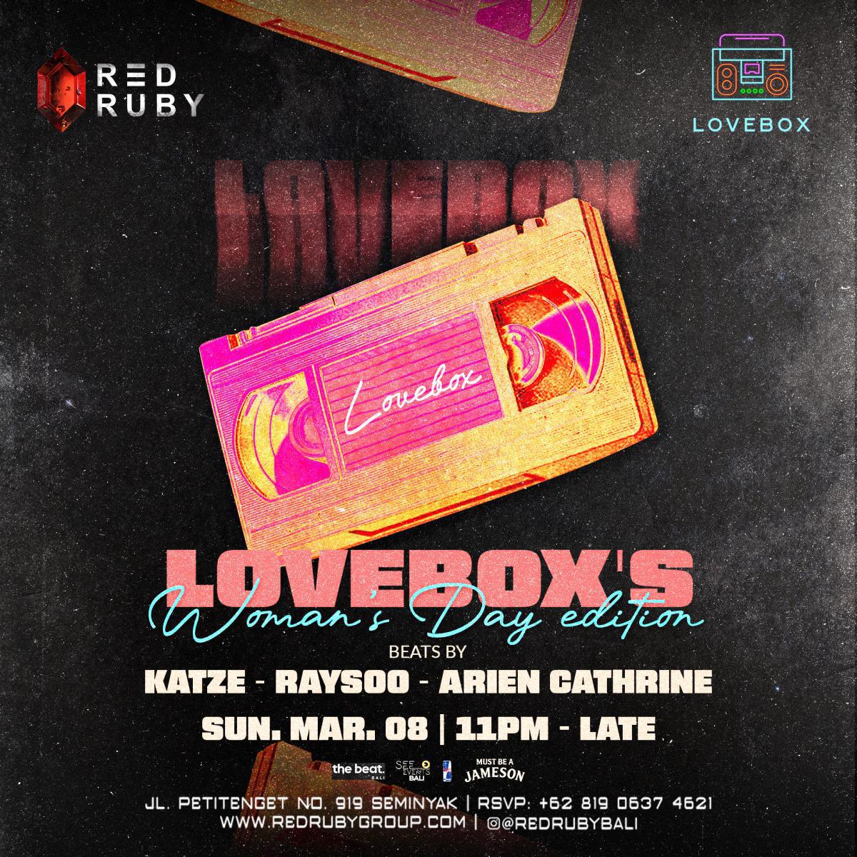 Lovebox at Red Ruby
