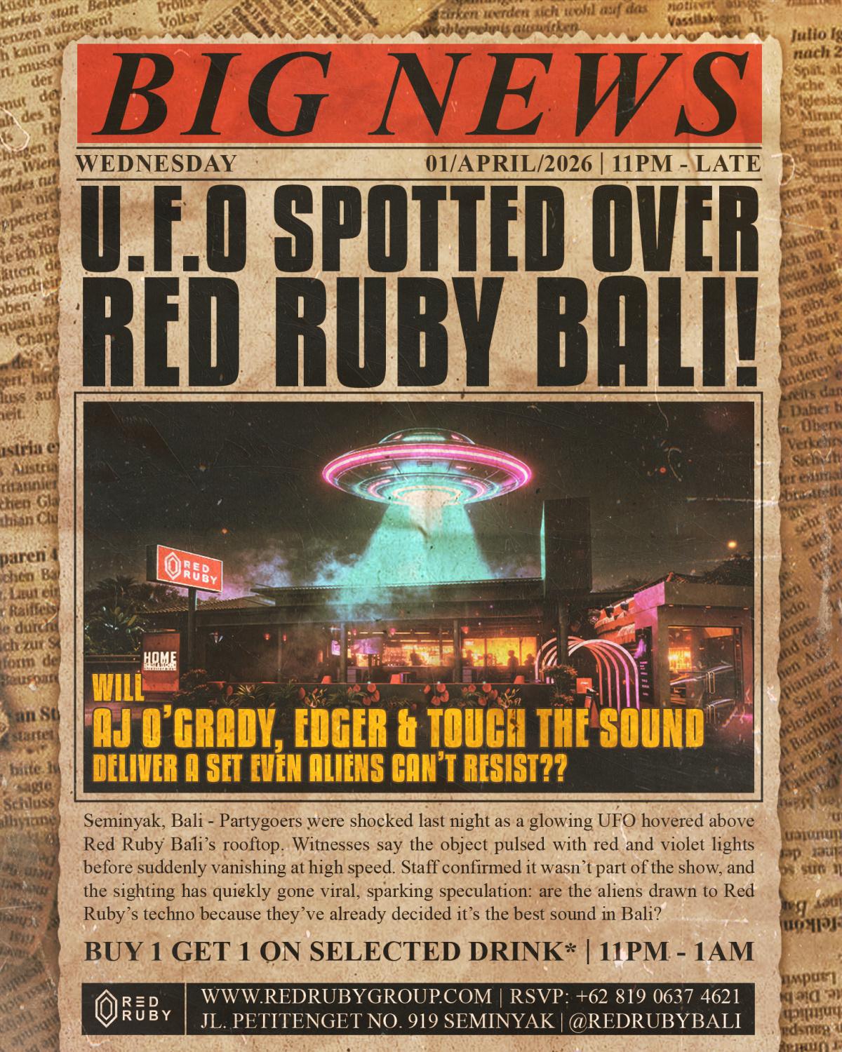 Wednesday at Red Ruby