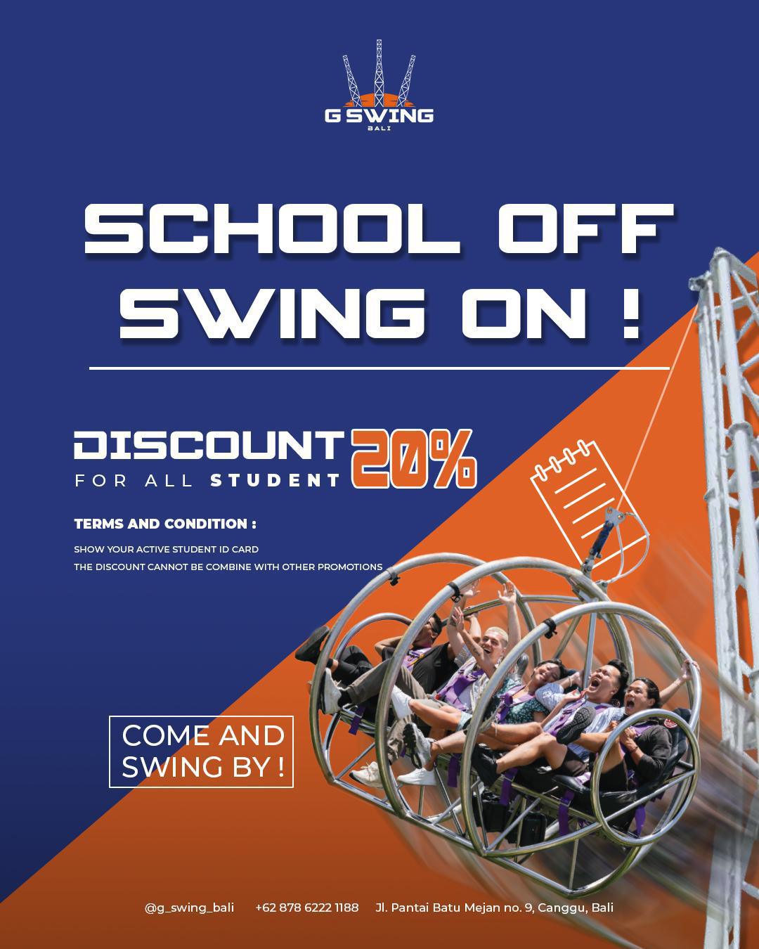 School of Swing on at G Swing Bali