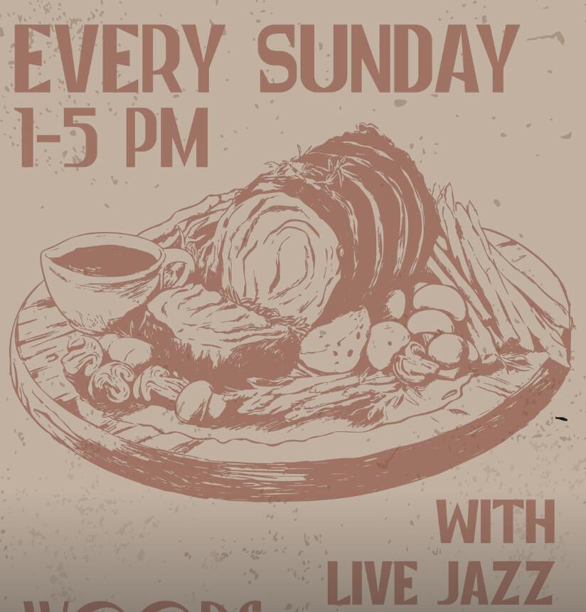 Sunday Roast at WOODS Bali 