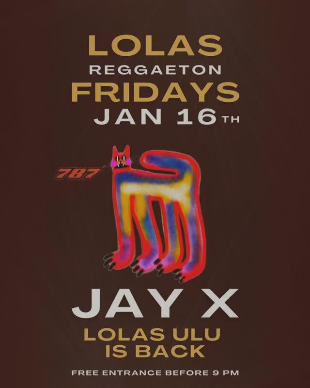 Fridays at Lola's Bali 