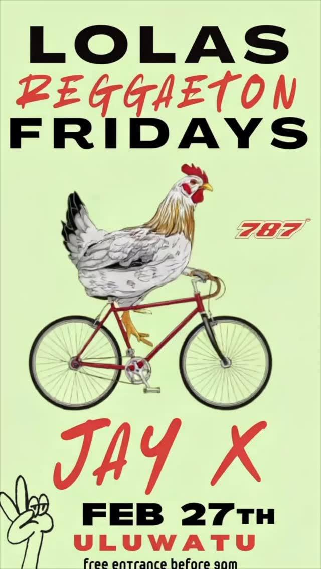 Fridays at Lola's Bali 