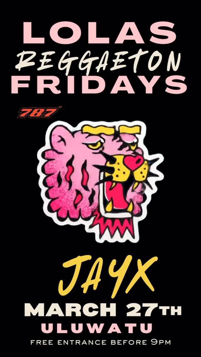 Fridays at Lola's Bali 