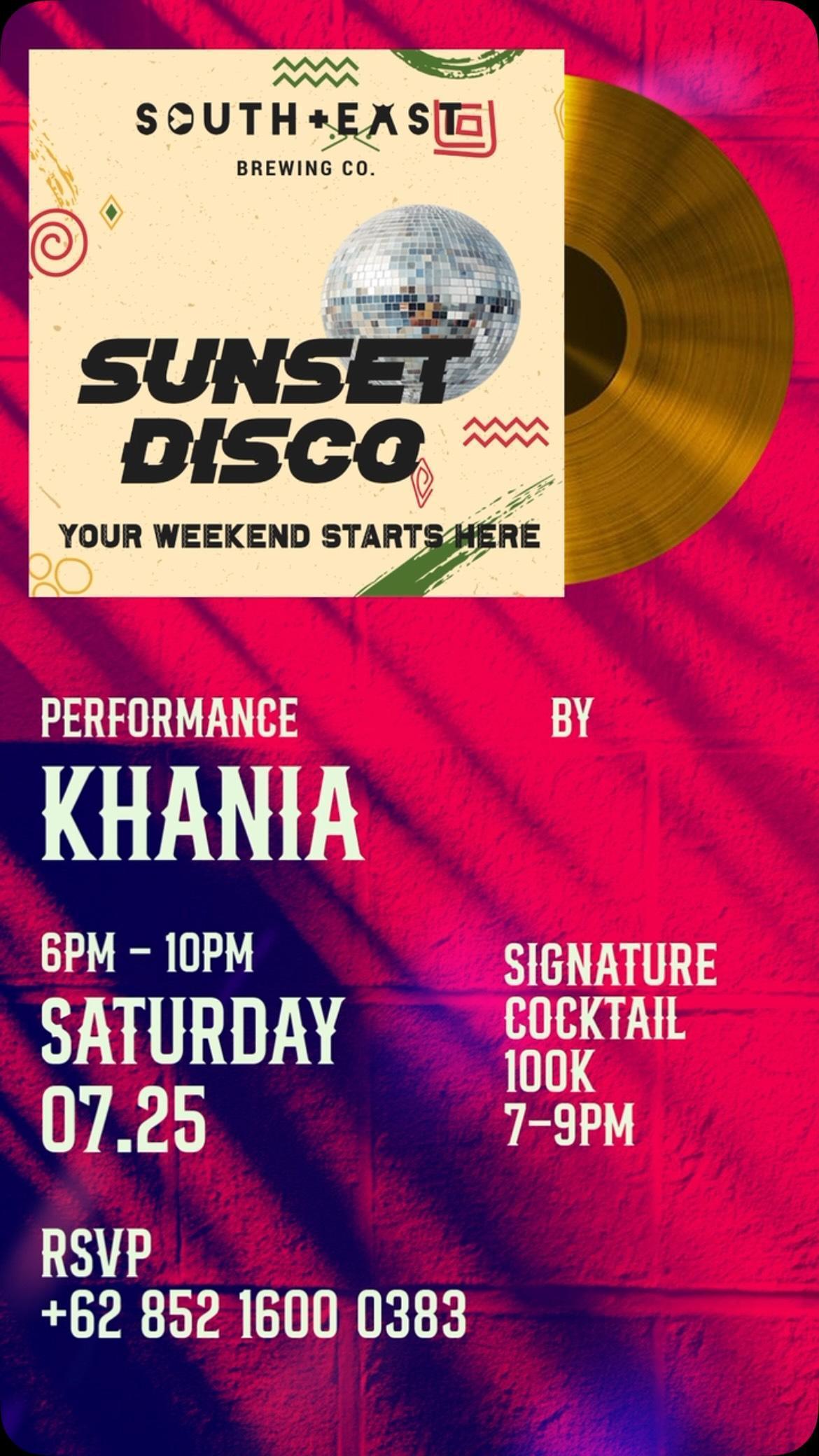 Sunset Disco ft. MAGNO at South East Brewing